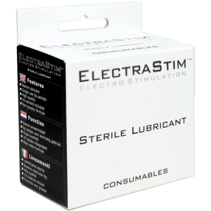 Electrastim - Lubrifiant Stérile 10 Unités